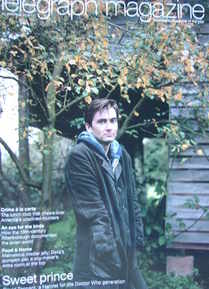 Telegraph magazine - David Tennant cover (22 November 2008)