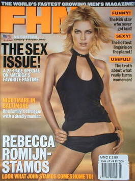 FHM magazine - Rebecca Romijn-Stamos (January/February 2002 - US Edition)