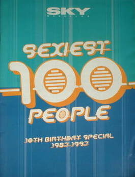 Sky supplement - Sexiest 100 People (10th Birthday Special 1987-1997)