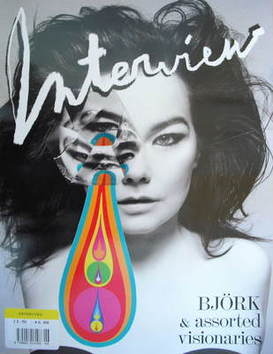 Interview magazine - June/July 2009 - Bjork cover