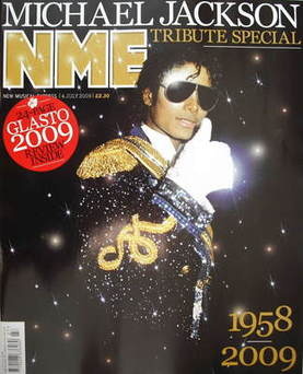 NME magazine - Michael Jackson cover (4 July 2009)