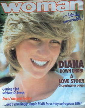 Woman magazine - Princess Diana cover (14 May 1983)