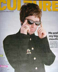 Culture magazine - Noel Gallagher cover (8 March 2009)
