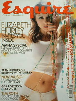 Esquire magazine - Elizabeth Hurley cover (September 1999)