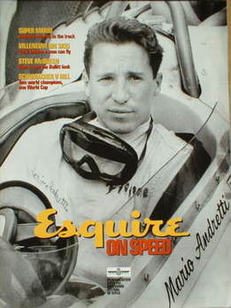 Esquire supplement - Mario Andretti cover (1998)