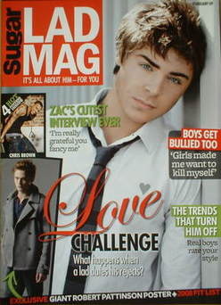 Lad magazine - Zac Efron cover (February 2009)