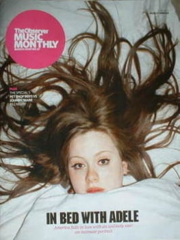The Observer Music Monthly magazine - March 2009 - Adele cover