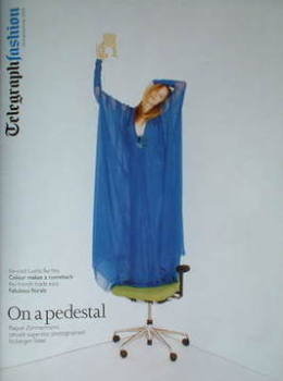 Telegraph fashion magazine - Spring/Summer 2009 - Raquel Zimmermann cover