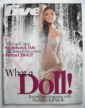 Live magazine - Nicole Scherzinger cover (11 November 2007)