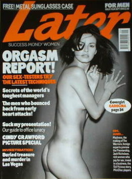 Later magazine - Carolina Parson cover (September 1999)