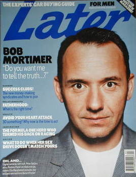 Later magazine - Bob Mortimer cover (April 2000)