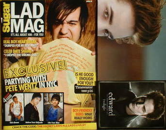 Lad magazine - Pete Wentz cover (April 2009)