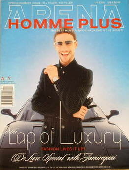 Arena Homme Plus magazine (Spring/Summer 1997 - Issue 7 - Jamiroquai cover)