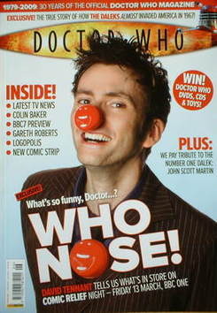 <!--2009-04-->Doctor Who magazine - David Tennant cover (April 2009)