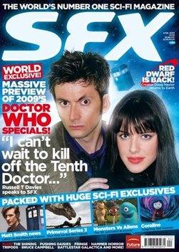SFX magazine - David Tennant and Michelle Ryan cover (April 2009)