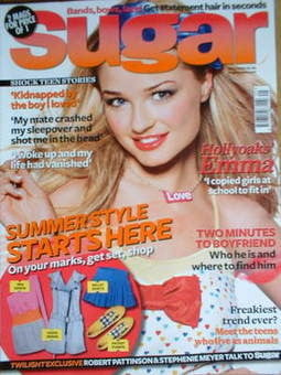 <!--2009-05-->Sugar magazine - Emma Rigby cover (May 2009)
