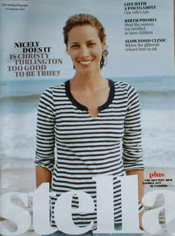 <!--2007-09-23-->Stella magazine - Christy Turlington cover (23 September 2