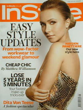 <!--2009-05-->British Instyle magazine - May 2009 - Hayden Panettiere cover