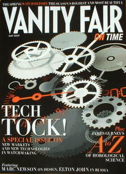 Vanity Fair On Time magazine supplement - Tech Tock cover (May 2009)