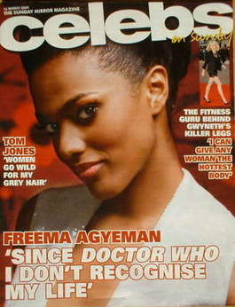 Celebs magazine - Freema Agyeman cover (15 March 2009)