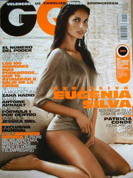 <!--2009-03-->Spanish GQ magazine - March 2009 - Eugenia Silva cover