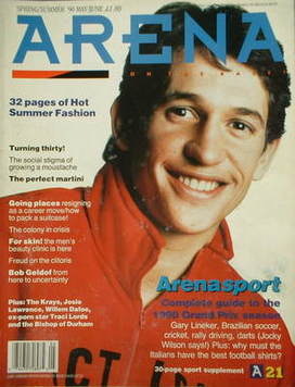 <!--1990-04-->Arena magazine - Spring/Summer 1990 - Gary Lineker cover