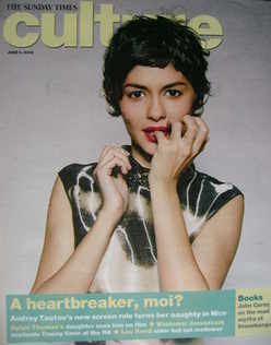 Culture magazine - Audrey Tatou cover (8 June 2008)