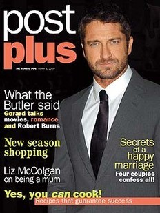 Post Plus magazine - Gerard Butler cover (1 March 2009)