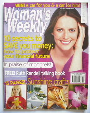 Woman's Weekly magazine (5 September 2000)