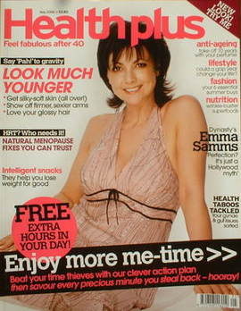 Health Plus magazine - Emma Samms cover (May 2006)