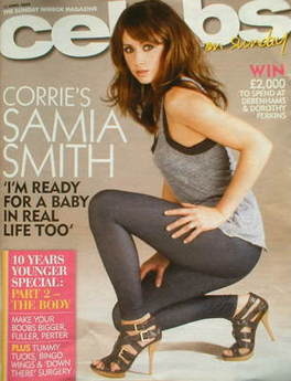 Celebs magazine - Samia Smith cover (12 April 2009)
