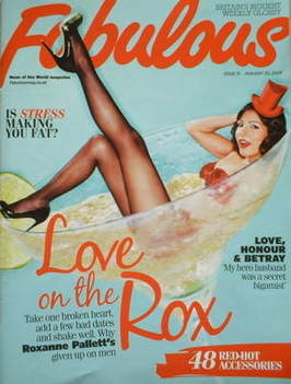 <!--2009-01-25-->Fabulous magazine - Roxanne Pallett cover (25 January 2009