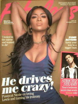 <!--2008-12-07-->Fabulous magazine - Nicole Scherzinger cover (7 December 2