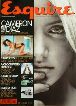 Esquire magazine - Cameron Diaz cover (April 2000)