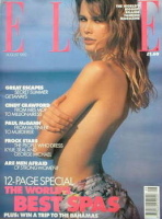 <!--1992-08-->British Elle magazine - August 1992 - Claudia Schiffer cover