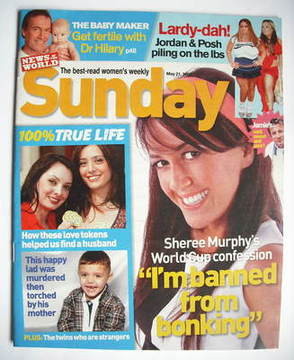 Sunday magazine - 21 May 2006 - Sheree Murphy cover