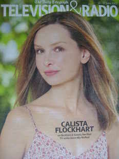 Television&Radio magazine - Calista Flockhart cover (16 June 2007)