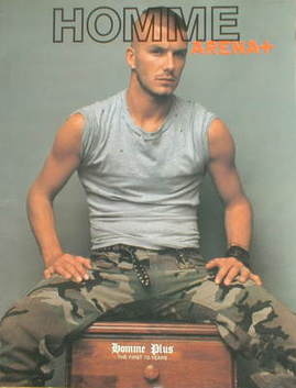<!--2003-09-->Arena Homme Plus supplement - David Beckham cover (A/W 2003/2