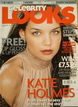 <!--2001-09-->Celebrity Looks magazine - Katie Holmes cover (September 2001