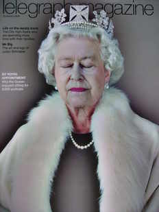 <!--2008-01-19-->Telegraph magazine - The Queen cover (19 January 2008)