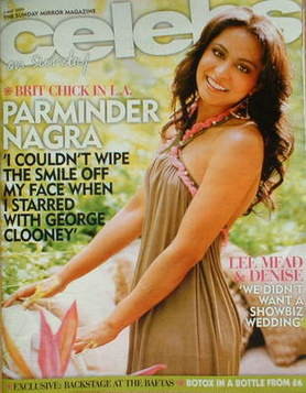 Celebs magazine - Parminder Nagra cover (3 May 2009)