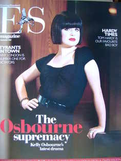 <!--2007-09-07-->Evening Standard magazine - Kelly Osbourne cover (7 Septem