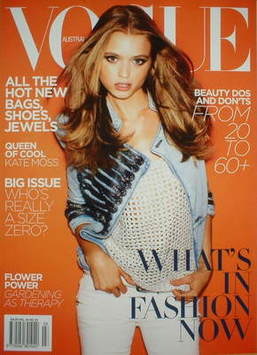 <!--2009-04-->Australian Vogue magazine - Spring 2009 - Abbey Lee Kershaw (