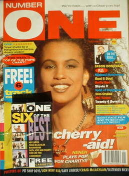 NUMBER ONE Magazine - Neneh Cherry cover (29 September 1990)
