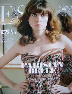 Evening Standard magazine - Cecile Cassel cover (17 April 2009)