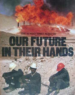 The Sunday Times magazine - Our Future In Their Hands cover (10 March 1974)
