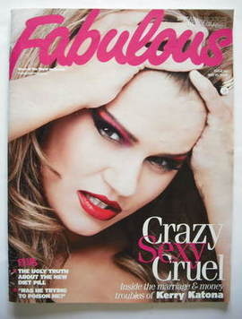 Fabulous magazine - Kerry Katona cover (10 May 2009)