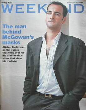Weekend magazine - Alistair McGowan cover (11 March 2006)
