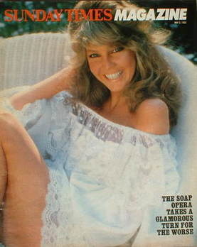 The Sunday Times magazine - Heather Locklear cover (2 May 1982)