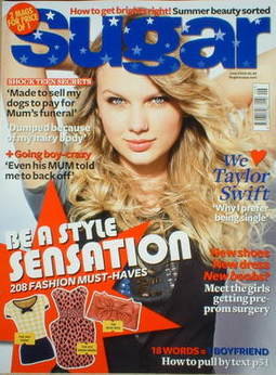 <!--2009-06-->Sugar magazine - Taylor Swift cover (June 2009)